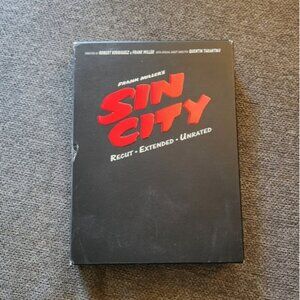 Sin City DVD 2005 Special Edition Recut And Extended Book The Hard Goodbye